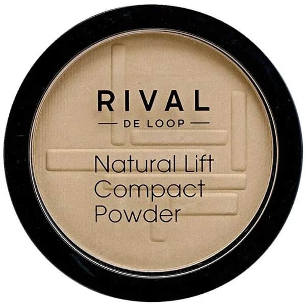 Rival de Loop بودرة ريفال دي لوب الطبيعية المضغوطة رقم 3 بني داكن 10 جم