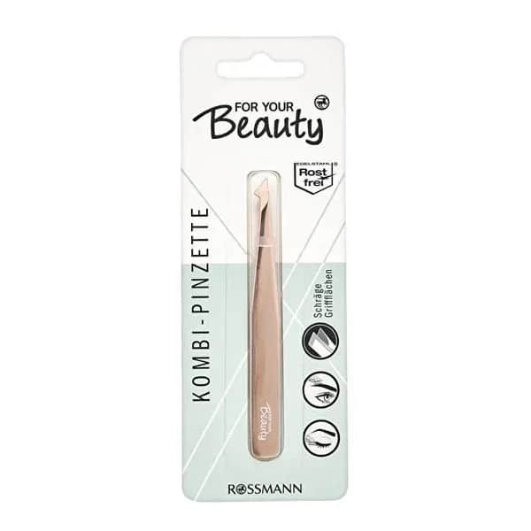 For Your Beauty من أجل جمالك، ملقط قص الأطراف، ملحق الرموش، قطعة واحدة