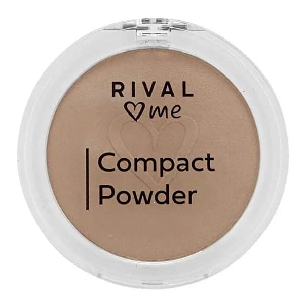 Rival Loves Me بودرة مضغوطة رايفال لوفز مي رقم 04 ساند 10 جرام