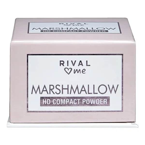 Rival Loves Me بودرة مضغوطة عالية الدقة من رايفال لوفز مي، لون مارشميلو، 8 غرام
