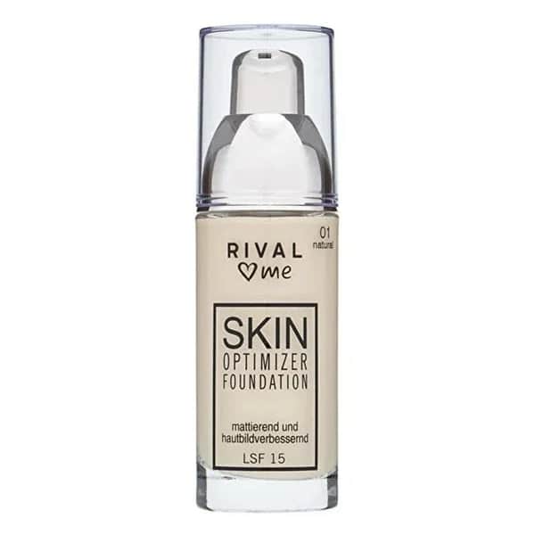 Rival Loves Me كريم أساس ريڤال لوفز مي، مُحسِّن للبشرة، رقم 01، طبيعي، 30 مل
