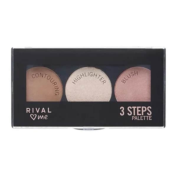 Rival Loves Me مجموعة بودرة رايفال لوفز مي 3 خطوات 10 جم