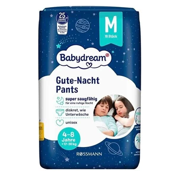 حفاضات تدريب بيبي دريم مقاس م 10 قطع Babydream