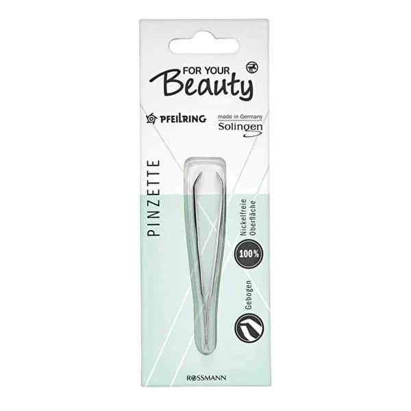For Your Beauty ملقط تجميلي منحني 1 قطعة