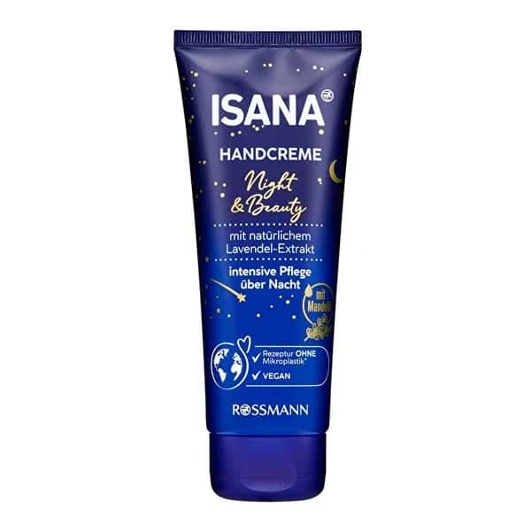 Isana Tube Hand Cream Night &amp; Beauty 100 ml