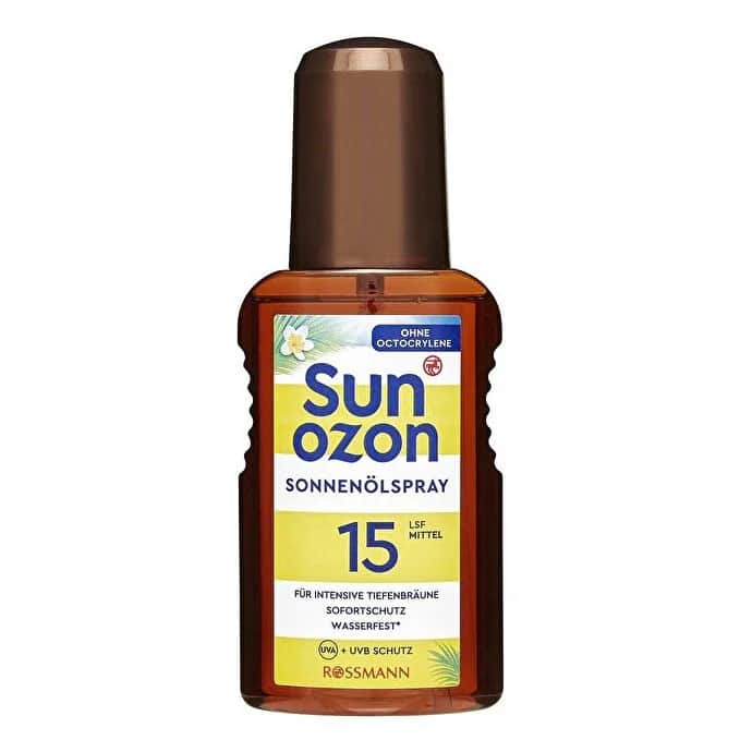 Sun Ozon زيت صنوزون البرونزي بعامل حماية 15، 150 مل