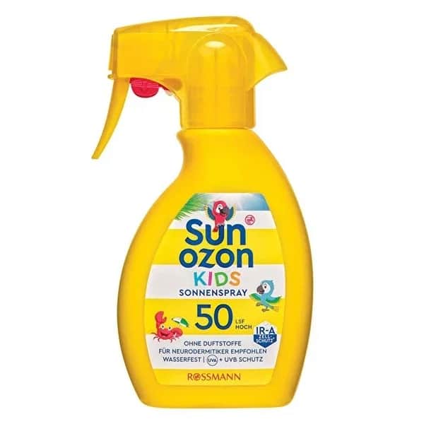 Sunozon بخاخ واقي من الشمس للأطفال من سنوزون بعامل حماية 50 للبشرة الحساسة 250 مل