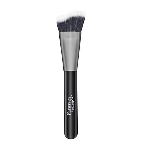 فرشاة أحمر خدود بزاوية 1 قطعة من فور يور بيوتي For Your Beauty