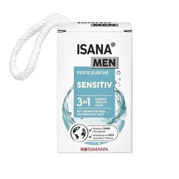 Isana جل استحمام إيزانا للرجال للبشرة الحساسة 100 غرام