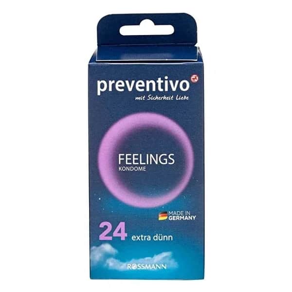 بريفنتيفو واقي ذكري فيلينغز 24 حبة Preventivo