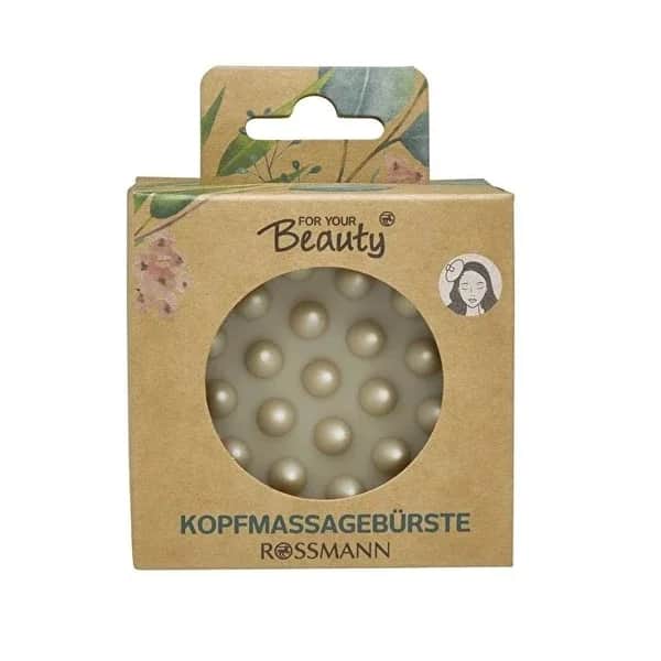 For Your Beauty جهاز تدليك فروة الرأس لجمالك خشبي قطعة واحدة