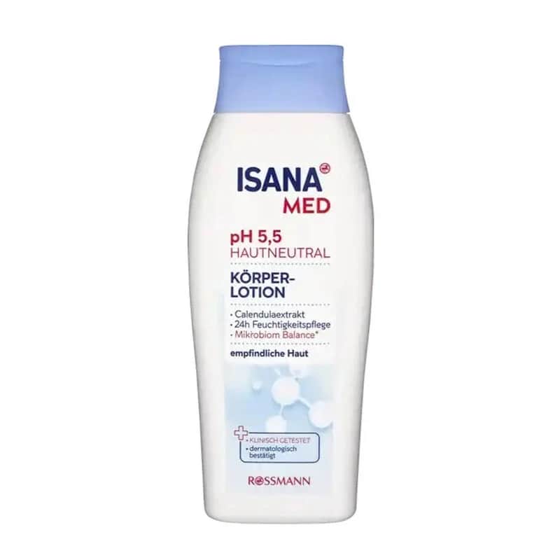 لوشن الجسم ايسانا ميد PH 5.5 250 مل Isana