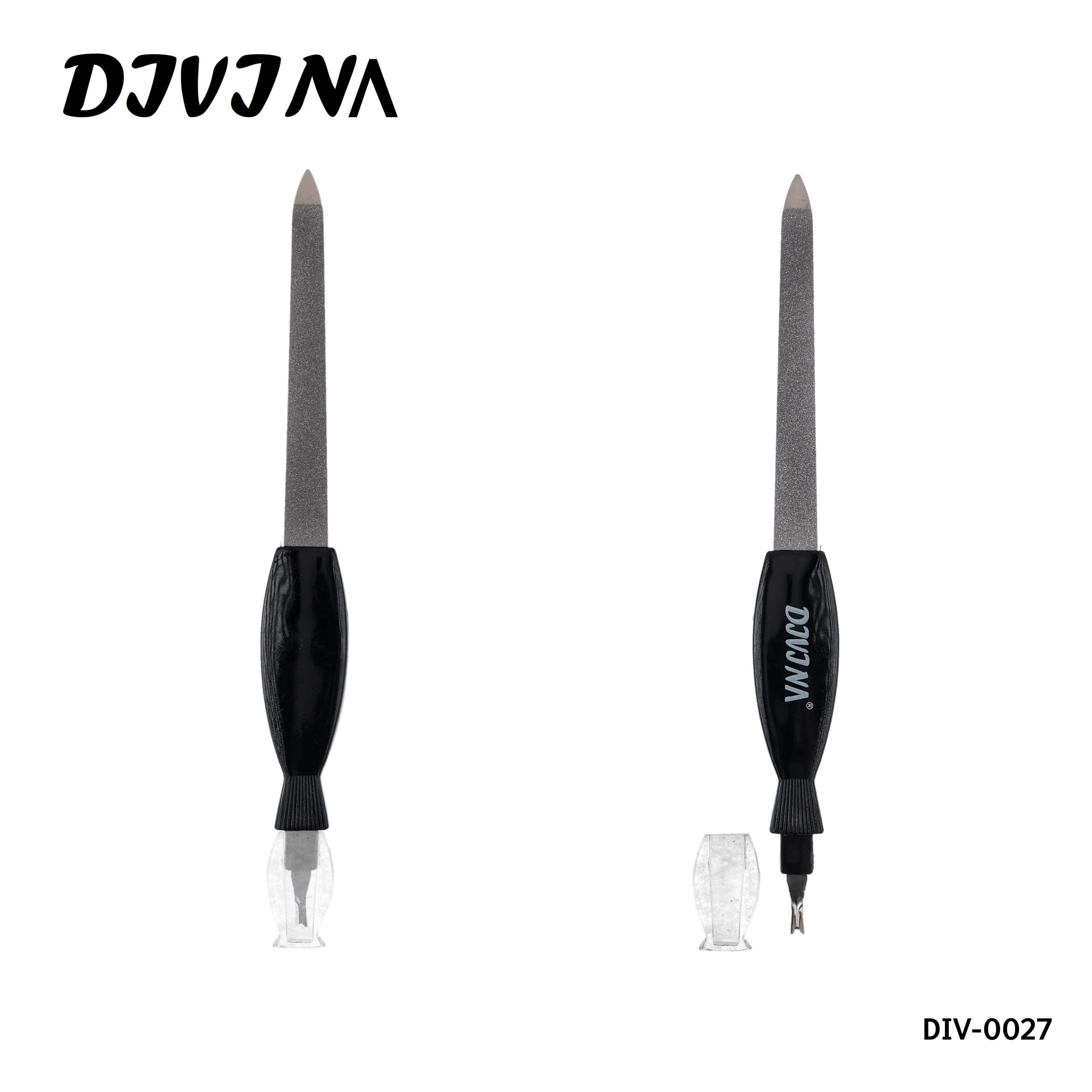 Divina مبرد أظافر مع اداة تهذيب الجلد الزائد حول الأظافر من ديفينا DIV-0027