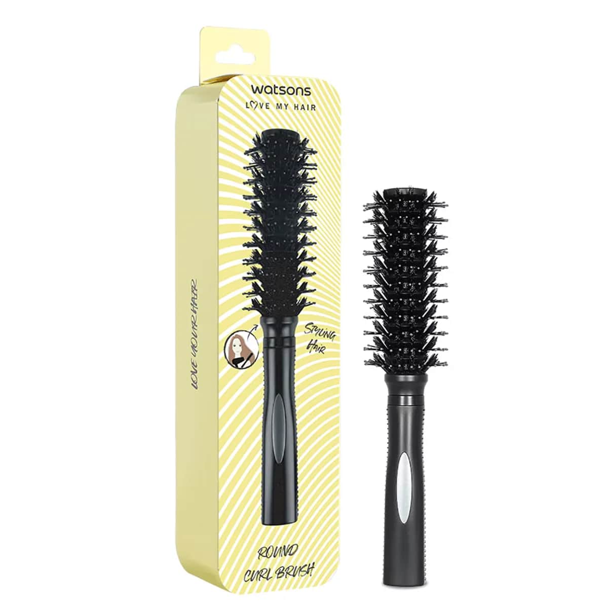 Watsons فرشاة الشعر المستديرة واتسونز