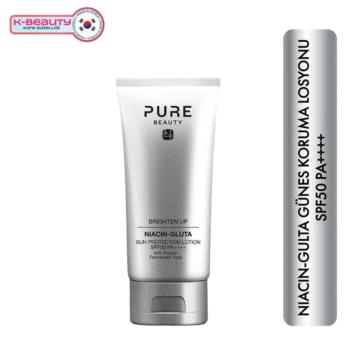لوشن الشمس بيور بيوتي لتفتيح البشرة SPF 50 50 مل Pure Beauty