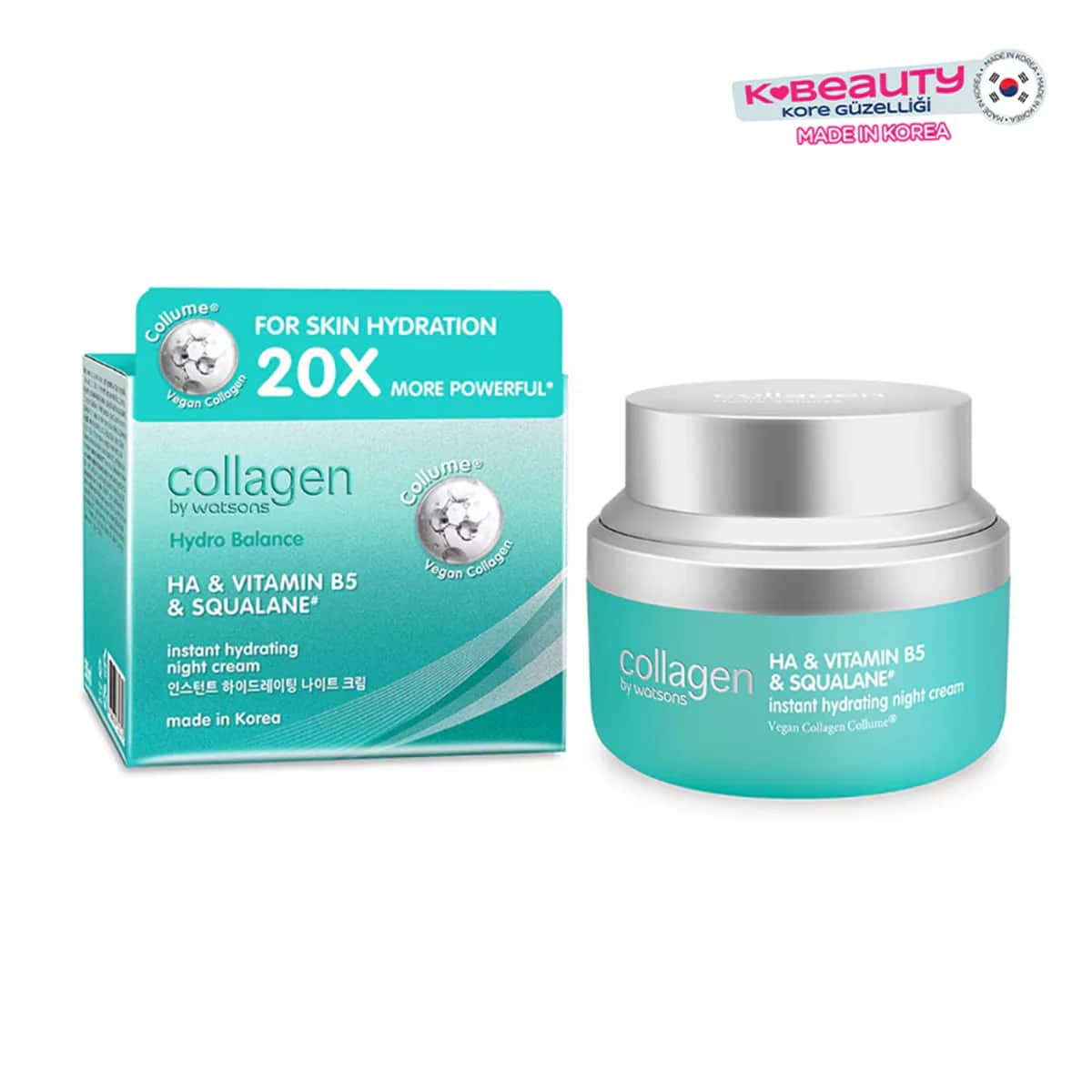 Watsons كريم الكولاجين باي واتسونز هيدرو بالانس الليلي 50 مل