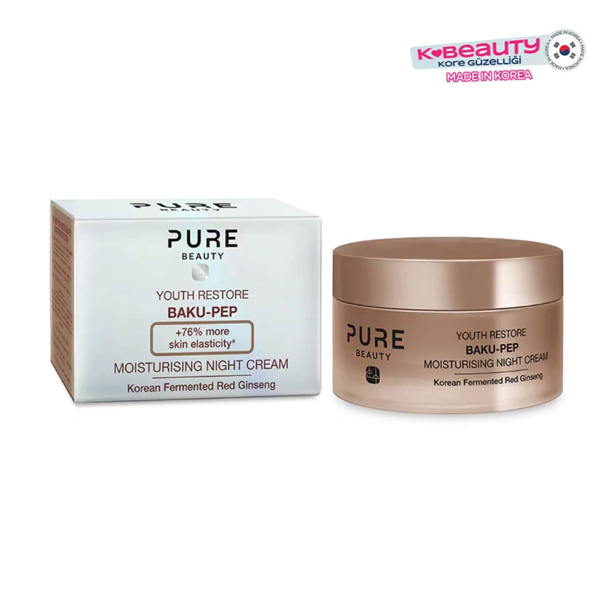 Pure Beauty كريم الليل المرطب لاستعادة شباب البشرة من بيور بيوتي 50 مل