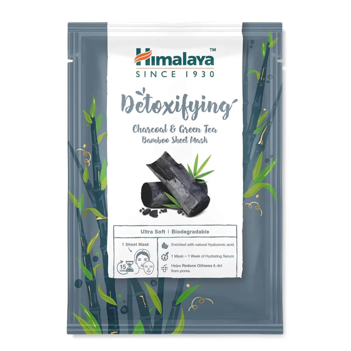 Himalaya قناع هيمالايا ديتوكس بالفحم والشاي الأخضر 30 مل