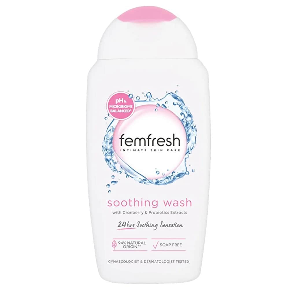 Femfresh غسول فيم فريش المهدئ للمنطقة التناسلية الخارجية جل غسيل 250 مل