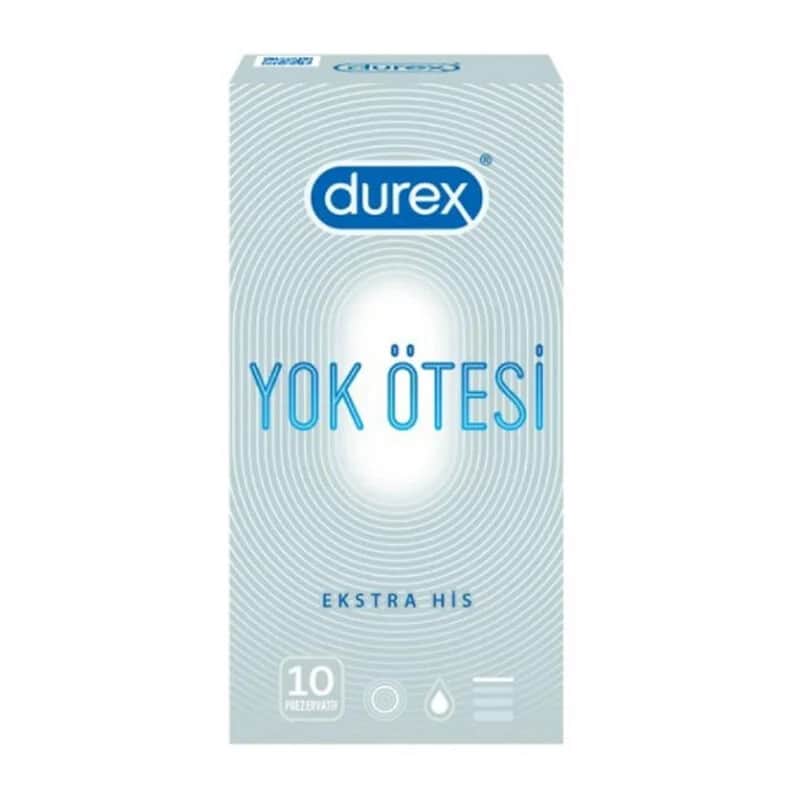 Durex واقيات ذكرية ديوركس إكسترا سينسيشن، 10 قطع