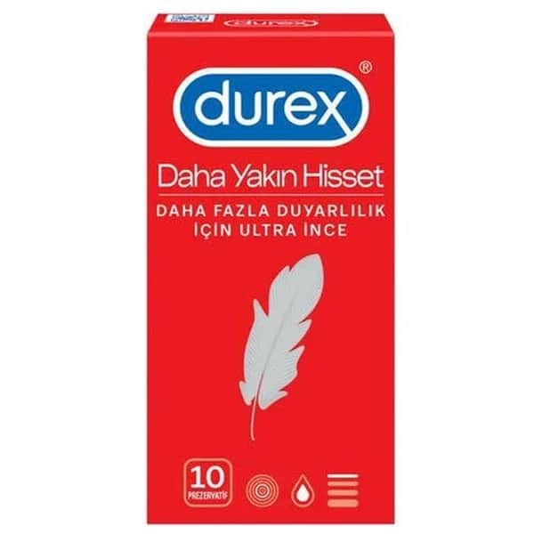 كوندوم دوركس فيل كلوزر 10 حبة Durex
