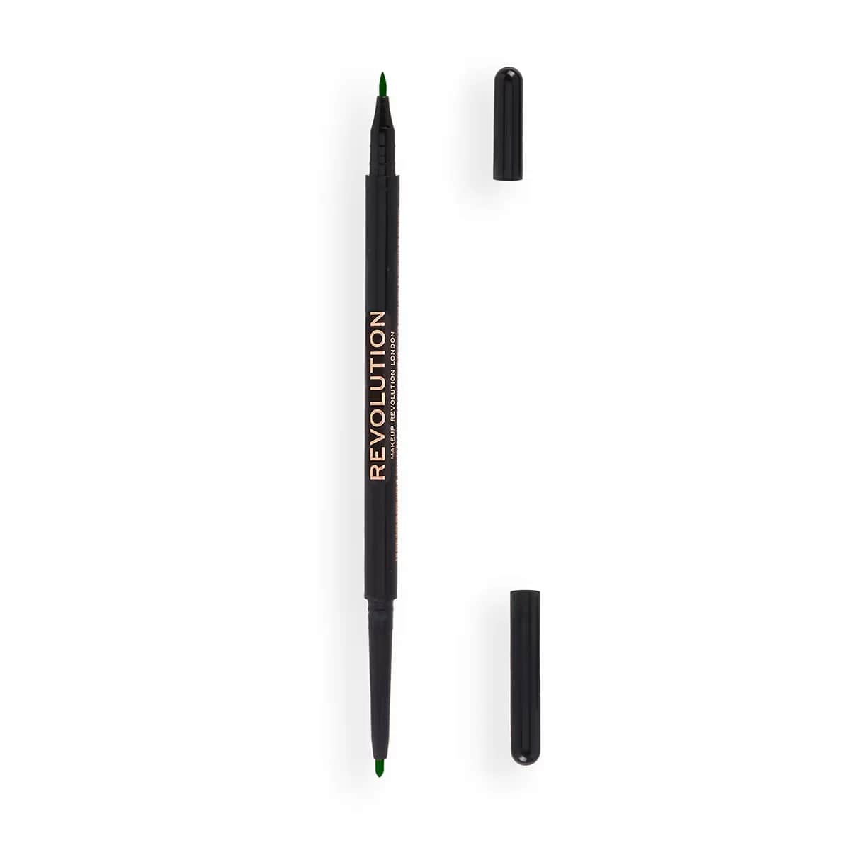 Revolution Felt And Kohl Eyeliner Green
