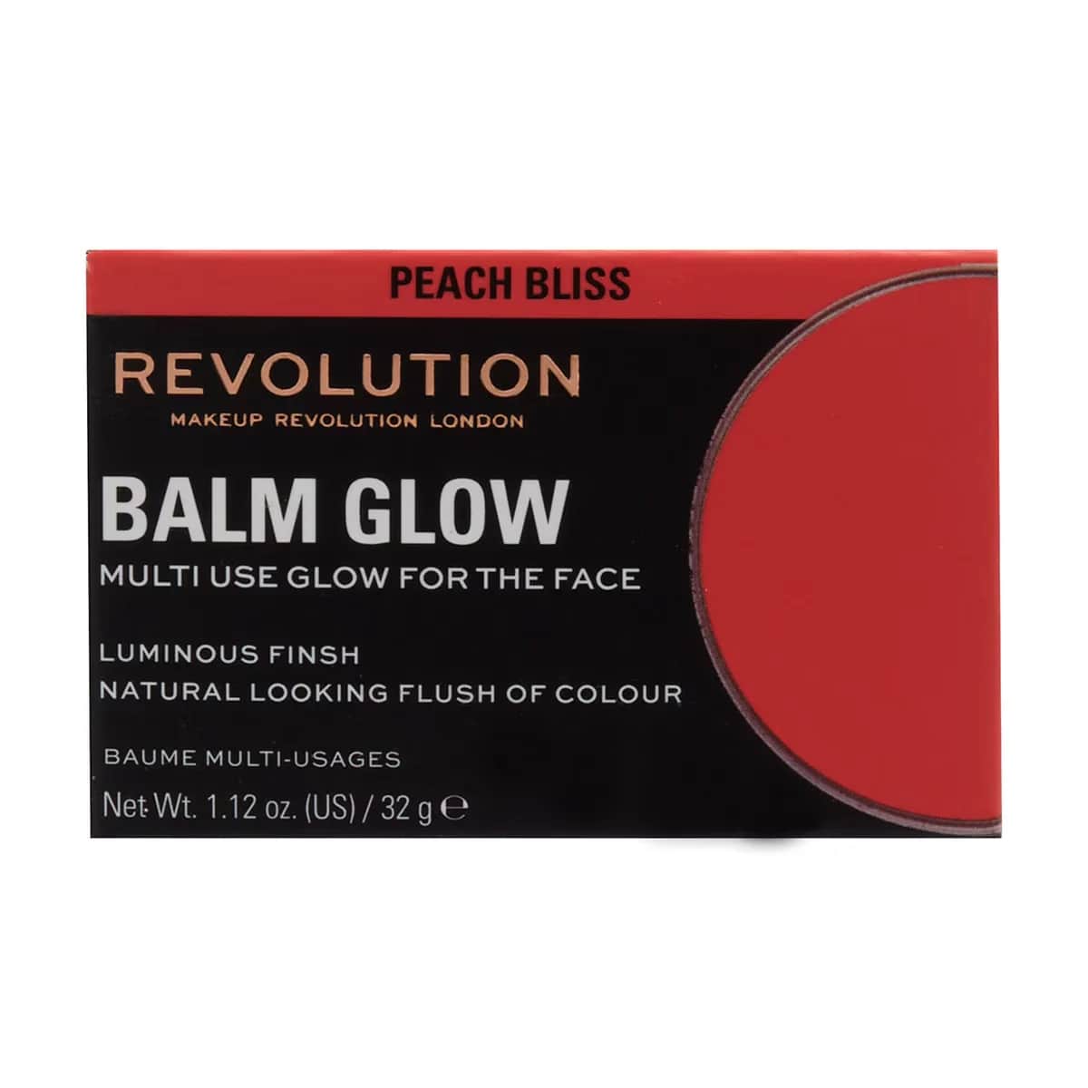 Revolution Glow Balm Peach Bliss Blush