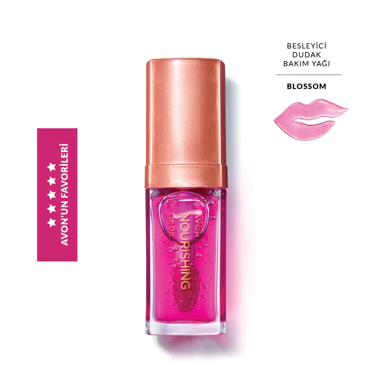 Avon زيت العناية بالشفاه من أفون ترو
