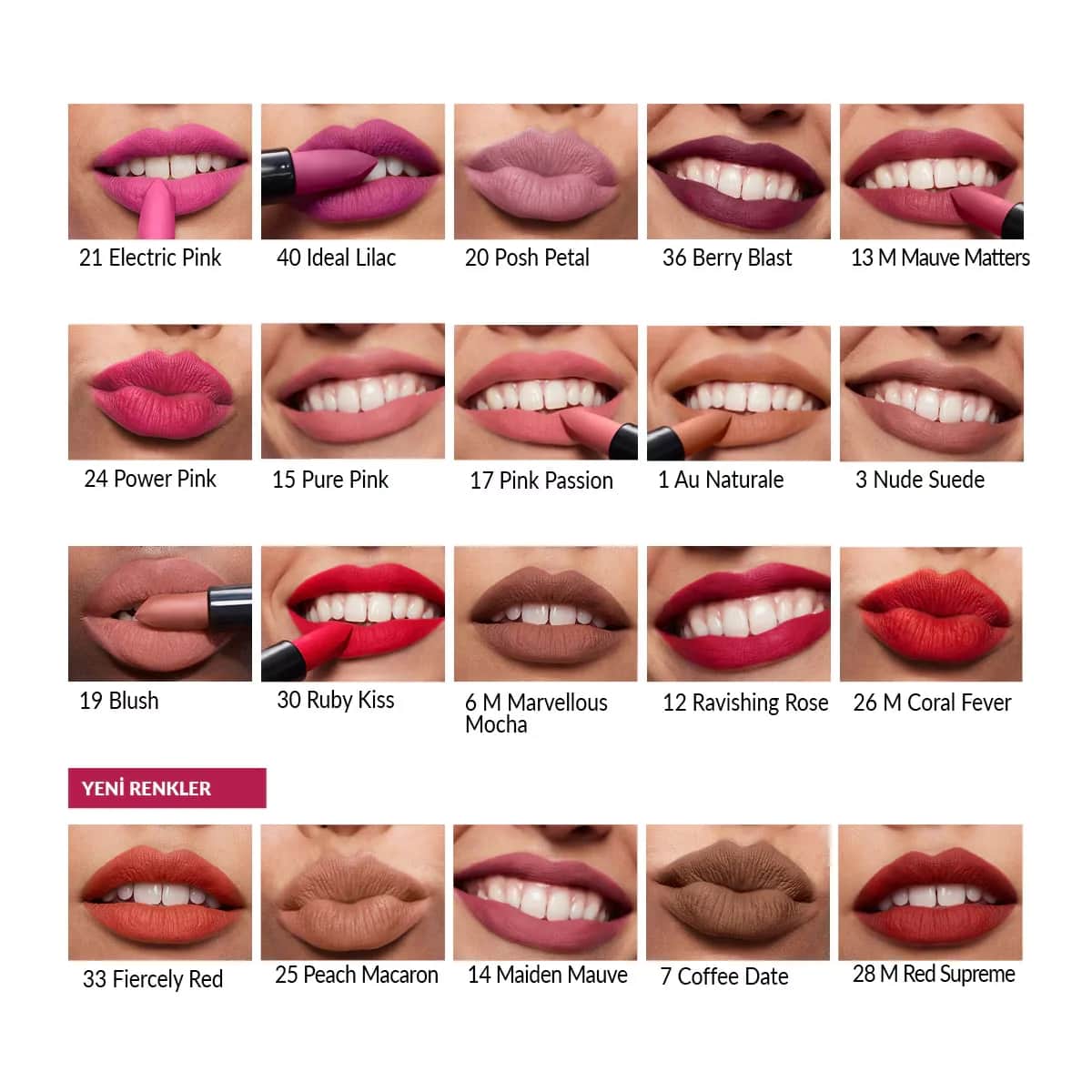 Avon أحمر شفاه أفون ألترا ماتيه نود سويد