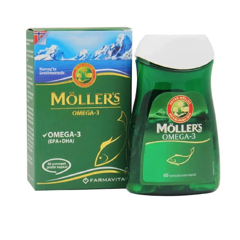 Möllers مكمل غذائي أوميجا 3 من مولرز، 60 كبسولة طرية