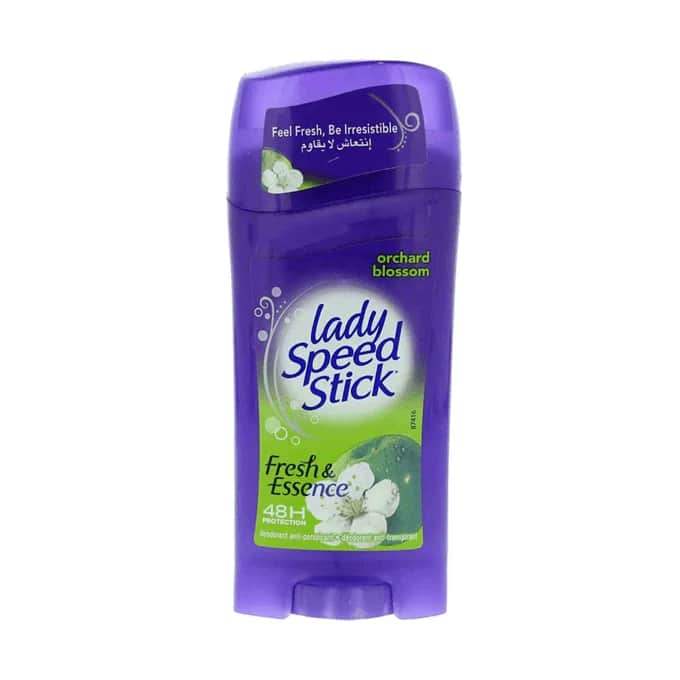 Lady Speed Stick مزيل مانع للتعرق فريش اند ايسنس اورتشارد بلوسوم من ليدي سبيد ستيك 65 جرام