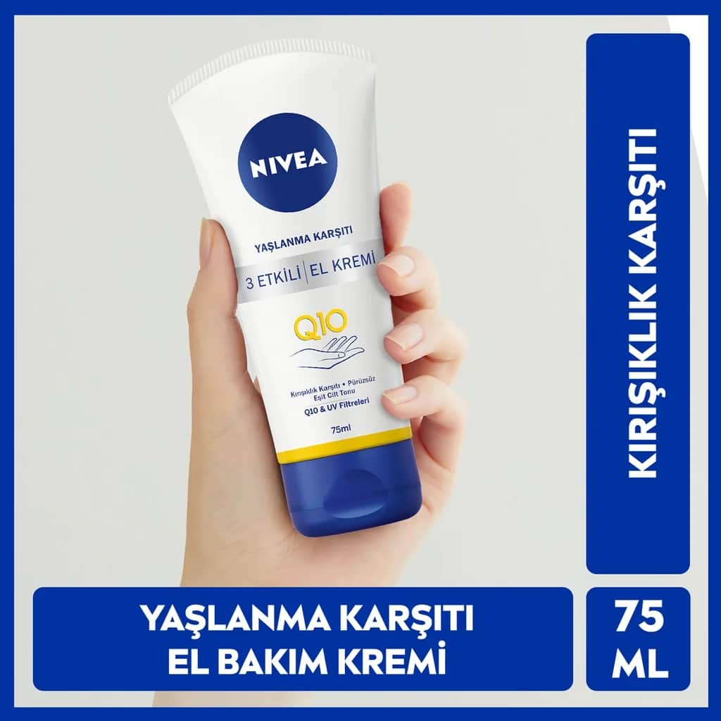 Nivea Q10 3 effects Anti-aging Hand Care Cream 75 ml