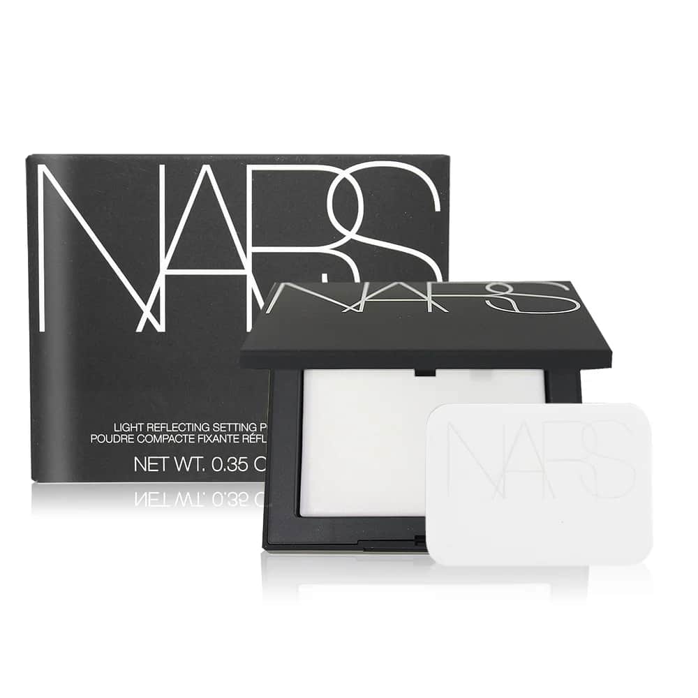 NARS بودرة تثبيت مضغوطة بتغطية شفافة من نارس كريستال