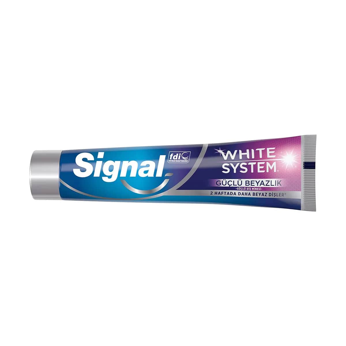 Signal معجون أسنان سيجنال وايت سيستم لتبييض الأسنان القوي 75 مل