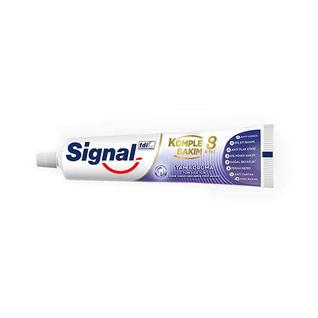 Signal معجون أسنان سيجنال للعناية الكاملة 8 تأثيرات حماية كاملة 75 مل