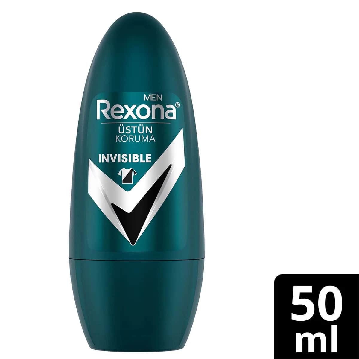 Rexona مزيل عرق ريكسونا سوبريور بروتكشن للرجال، غير مرئي، حماية مستمرة تدوم 72 ساعة، 50 مل