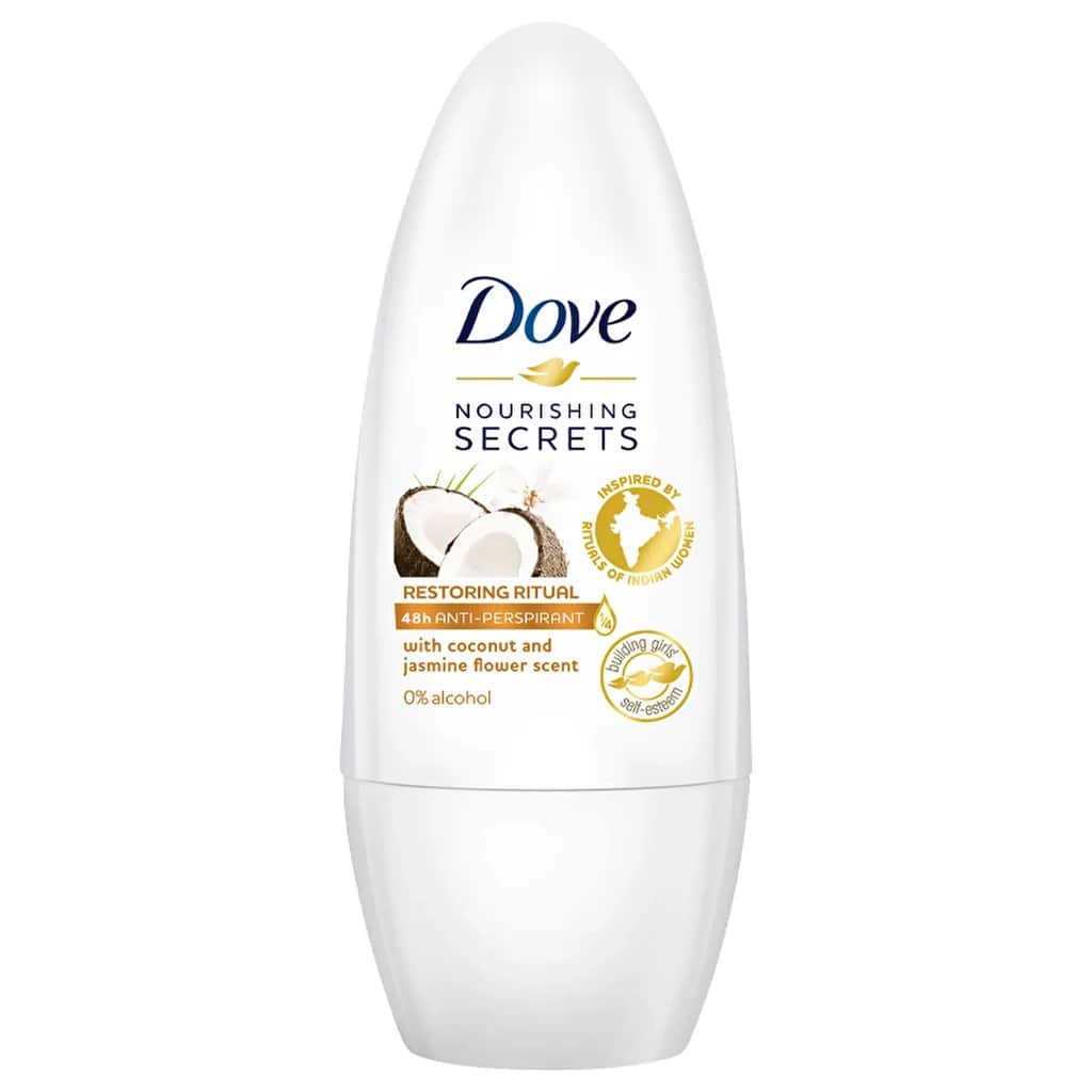Dove مزيل عرق دوف للنساء برائحة جوز الهند رول أون 50 مل