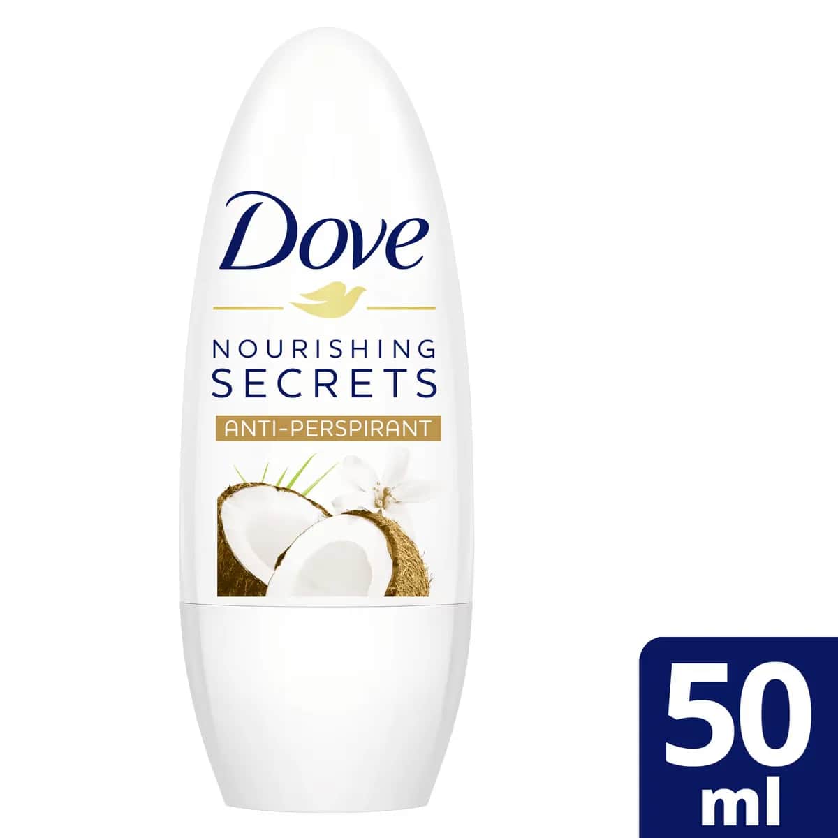 Dove مزيل عرق دوف للنساء برائحة جوز الهند رول أون 50 مل