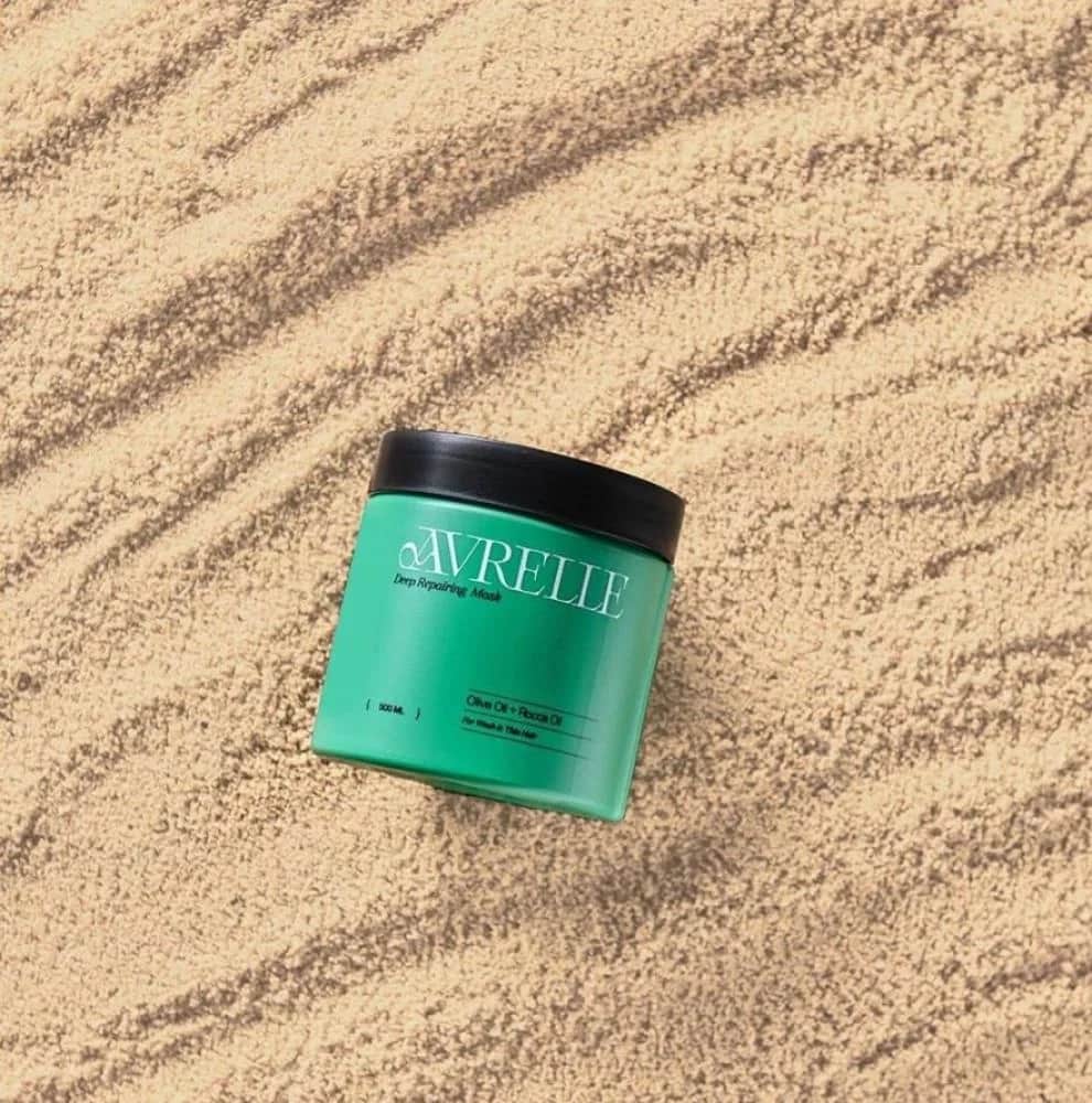 Avrelle ماسك الشعر بزيت الزيتون وزيت الجرجير من افريل 500 مل