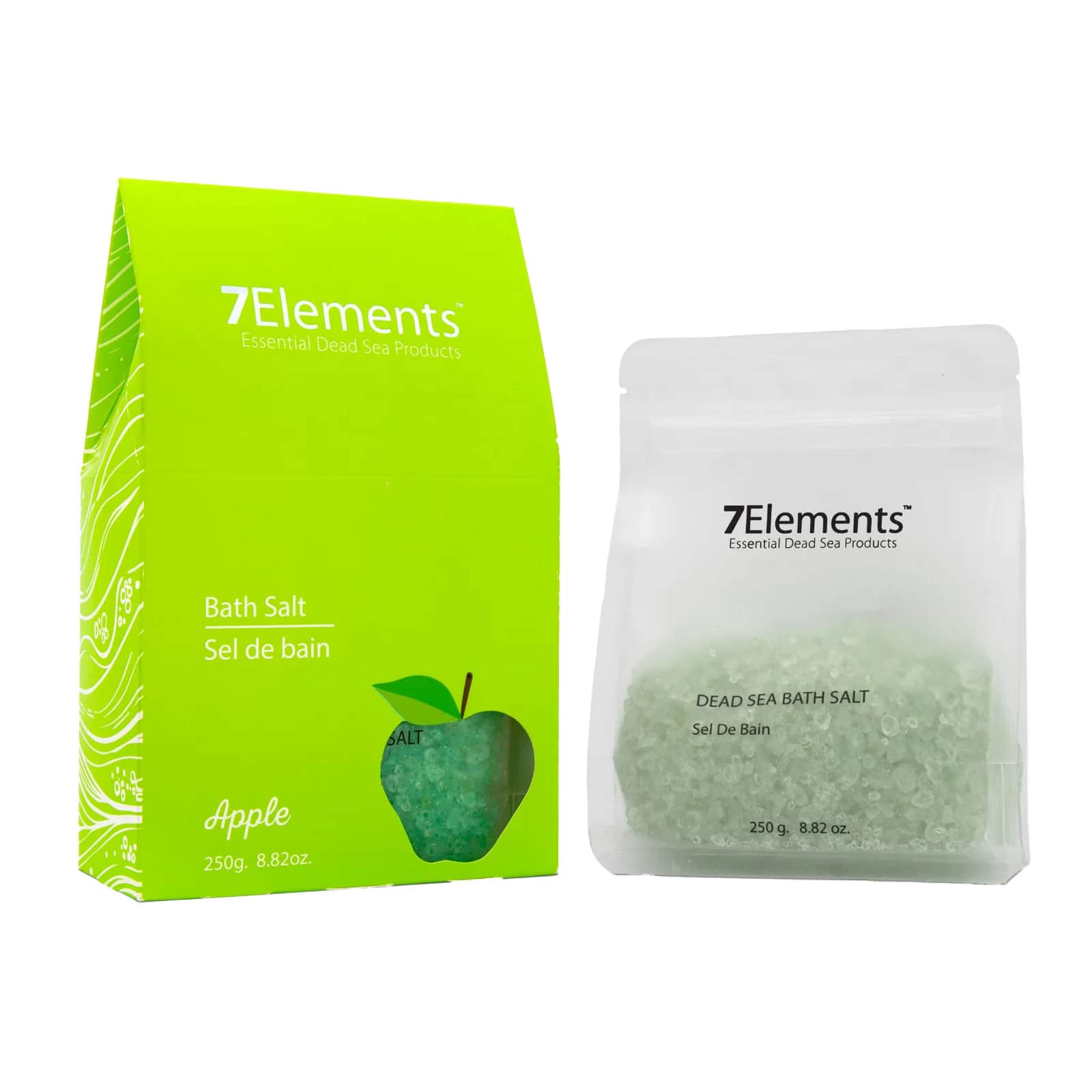 7 Elements ملح الاستحمام برائحة التفاح من 7 إليمنتس 250 جرام