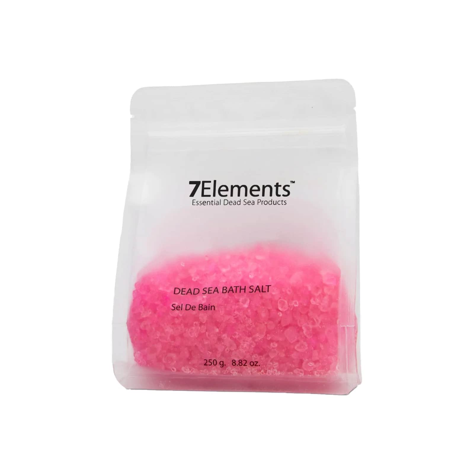 Dead Sea Bath Salt with Rose Scent - from 7 Elements 250 grams