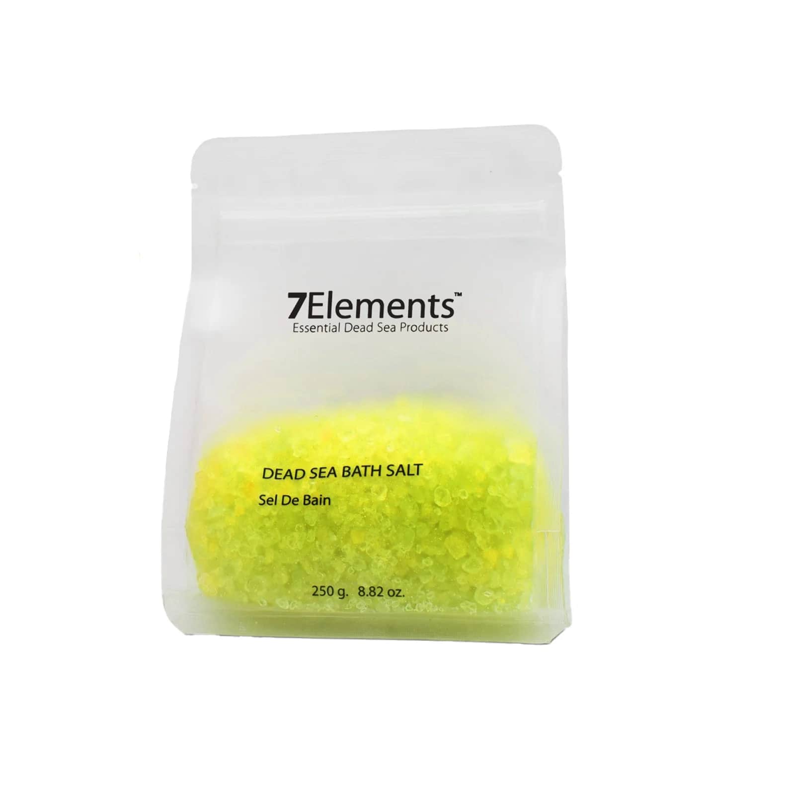 7 Elements ملح البحر الميت للاستحمام برائحة الليمون من 7 إليمنتس 250 جرام
