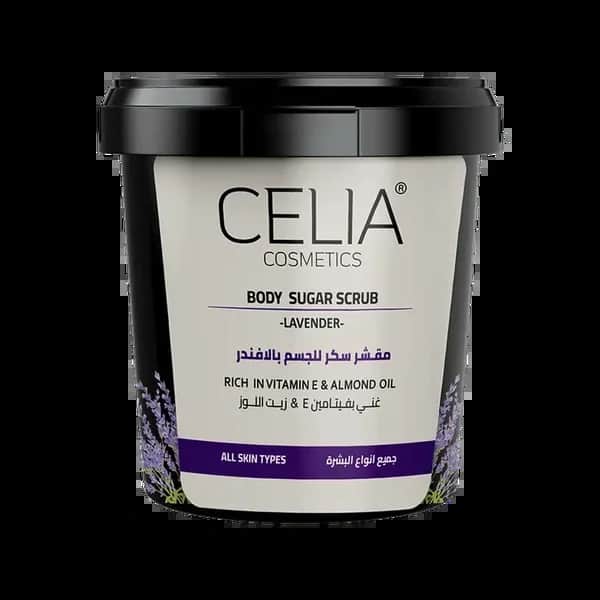 Celia Lavender Sugar Scrub for Body 500g