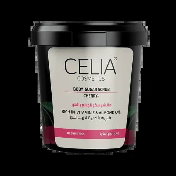 Celia مقشر سكر بالكرز من سيليا 500 جرام