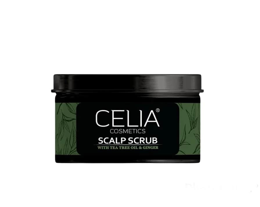 Celia مقشر لفروة الرأس بزيت شجرة الشاي والزنجبيل من سيليا 300 جرام
