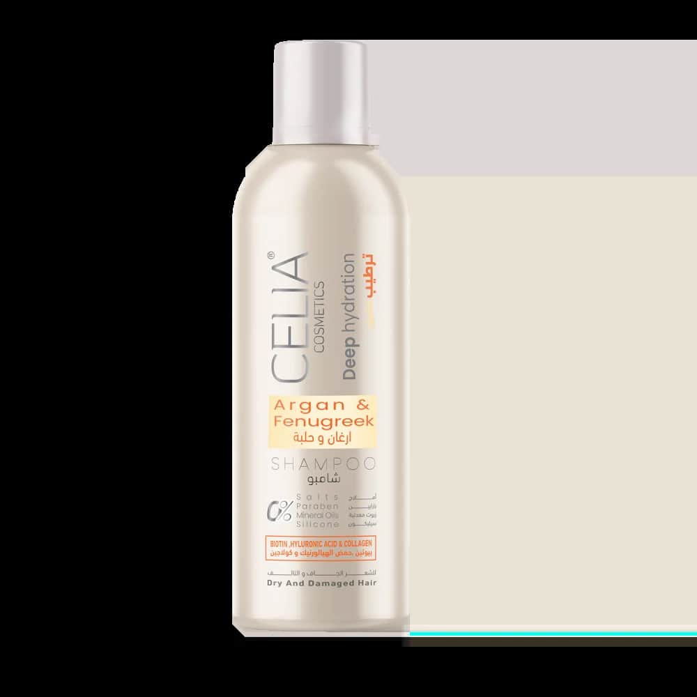 Celia Argan and Fenugreek Shampoo for Dry and Damaged Hair 500 ml