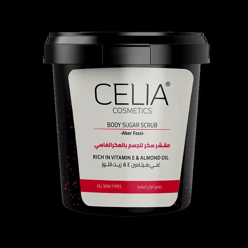Celia مقشر سكر بالعكر الفاسي 600 جرام من سيليا
