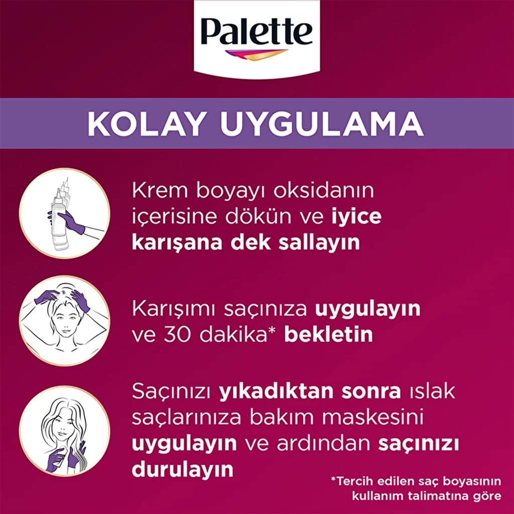 Palette صبغة شعر باليت ديلوكس إنتنس كولورز 7-3 أشقر رمادي مكثف