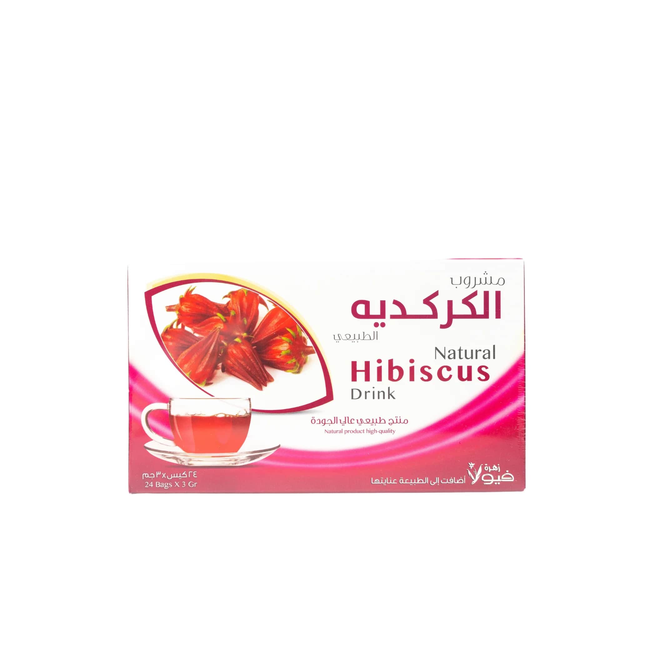 Viola Flower مشروب كركديه الطبيعي من فيولا فلاور 24 كيس