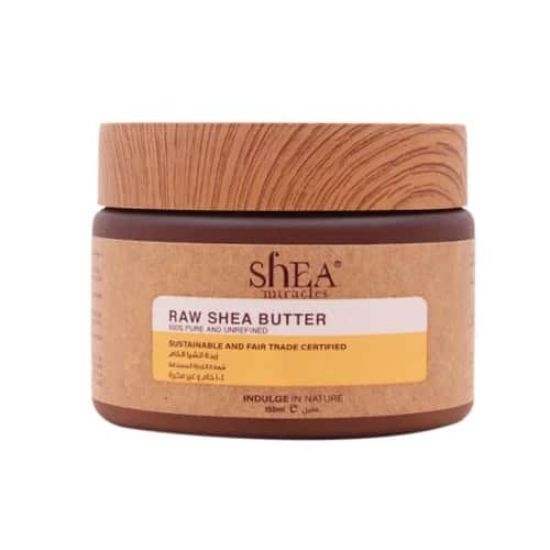 زبدة الشيا الخام 150 مل من شيا ميراكليس Shea Miracles